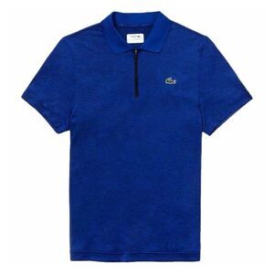 Lacoste x Novak Djokovic Short Sleeve Polo Shirt DH3386-JJE Azure Blue Sz.6/ L